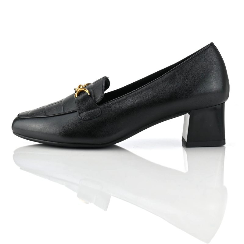 נעלי מוקסין בצבע שחור אלגנט פלוריאנופוליס